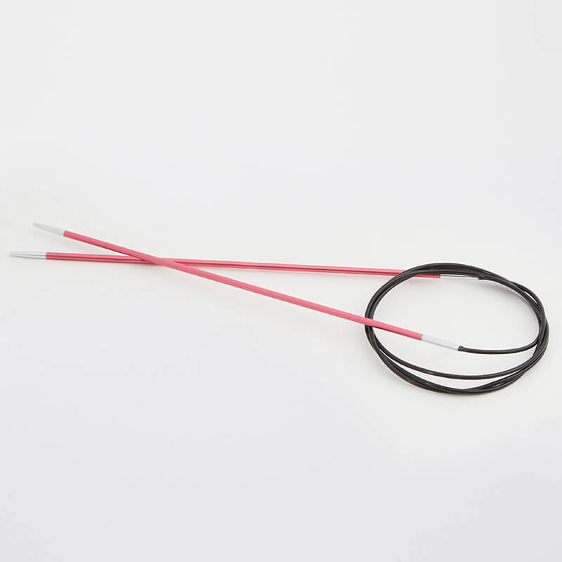 Спицы для вязания круговые Zing KnitPro 2 мм 100 см (47151) #1
