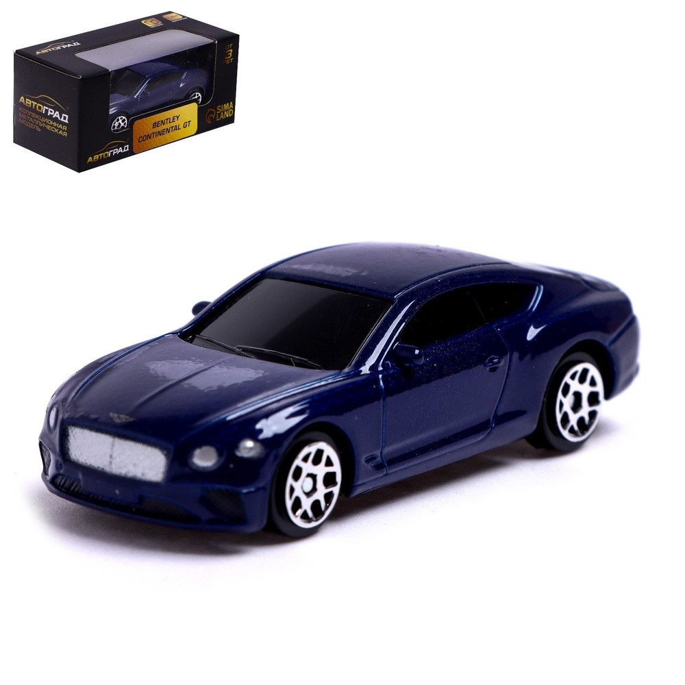 Машинка металлическая Автоград "BENTLEY CONTINENTAL GT", 1:64, для мальчиков  #1