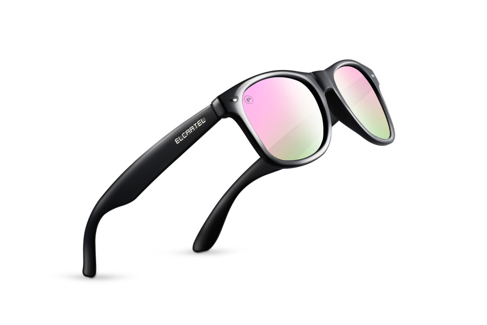 EIC Wayfarer Pink Polarizing Metal/ Очки солнцезащитные поляризационные/ очки солнце защитные мужские/очки #1