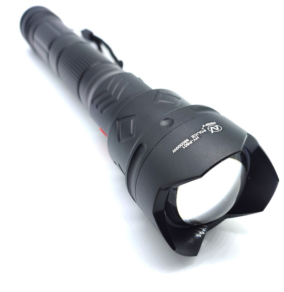 Ручной фонарь HY-P601 сверхмощный, светодиодный, перезаряжаемый, с одним светодиодом, с USB кабелем и #1