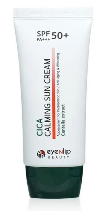 Eyenlip Cica Calming Sun Cream SPF50+ PA+++ крем успокаивающий солнцезащитный (50мл.)  #1