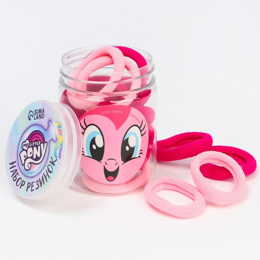 Резинки для волос "Пинки Пай" 20 шт., My Little Pony #1