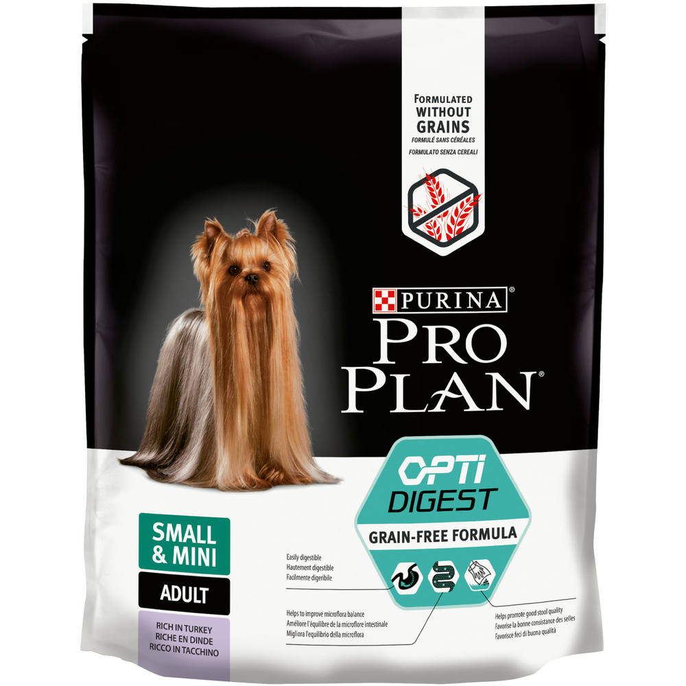 Сухой корм Pro Plan Grain Free Formula (беззерновой) для взрослых собак мелких и карликовых пород с чувствительным #1