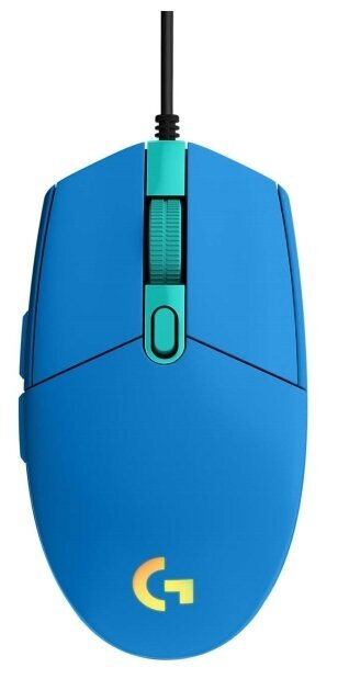 Logitech G Игровая мышь проводная G G102 Lightsync RGB, синий #1