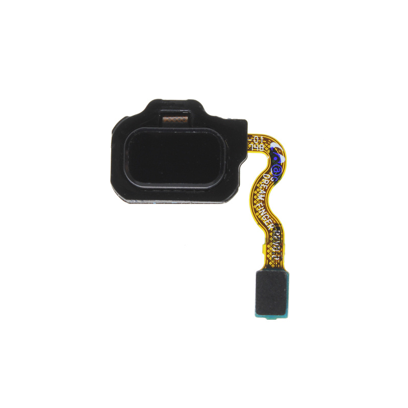 Шлейф для Samsung S8 / S8+ ( G950F / G955F ) сканер датчик отпечатка пальцев Черный  #1