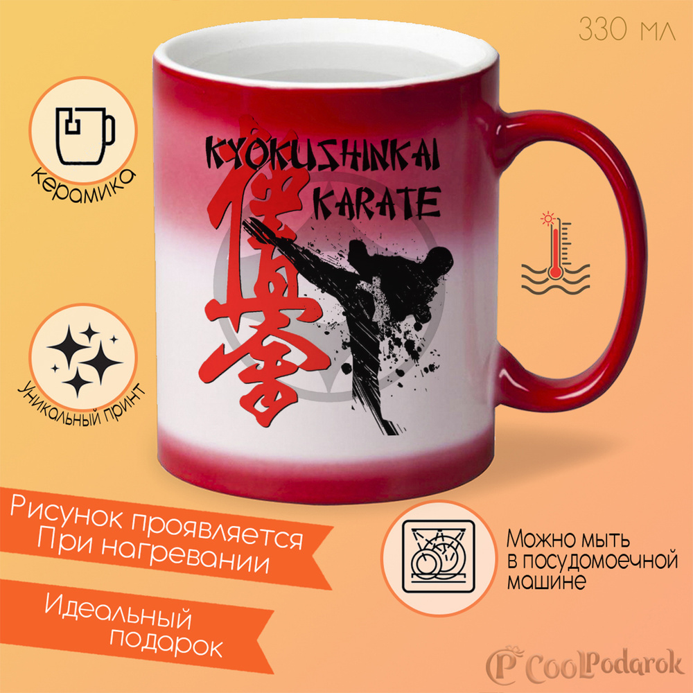 Кружка CoolPodarok Kyokushinkai karate (киокушинкай каратэ) #1