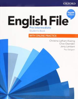 Книга English File (4th edition) Pre-Intermediate Student's Book with Online Practice #1