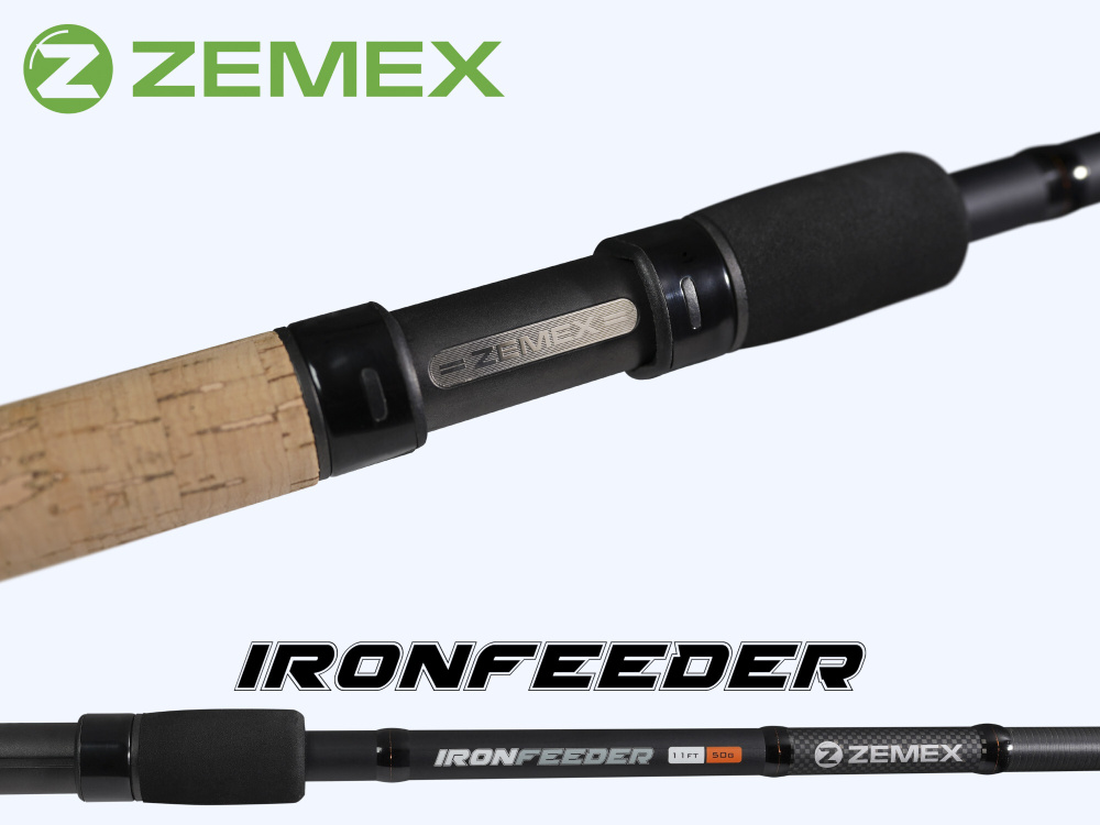 Удилище фидерное ZEMEX IRON Heavy Feeder до 100 гр, 390 см #1