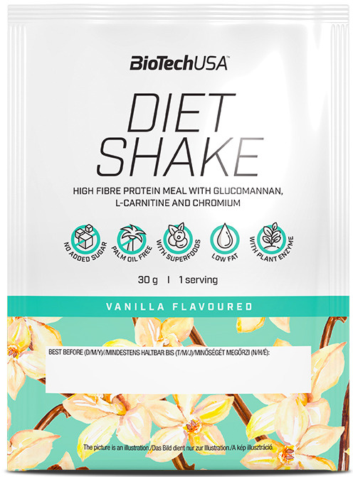 Протеин / белковый напиток без сахара с клетчаткой / BiotechUSA Diet ...