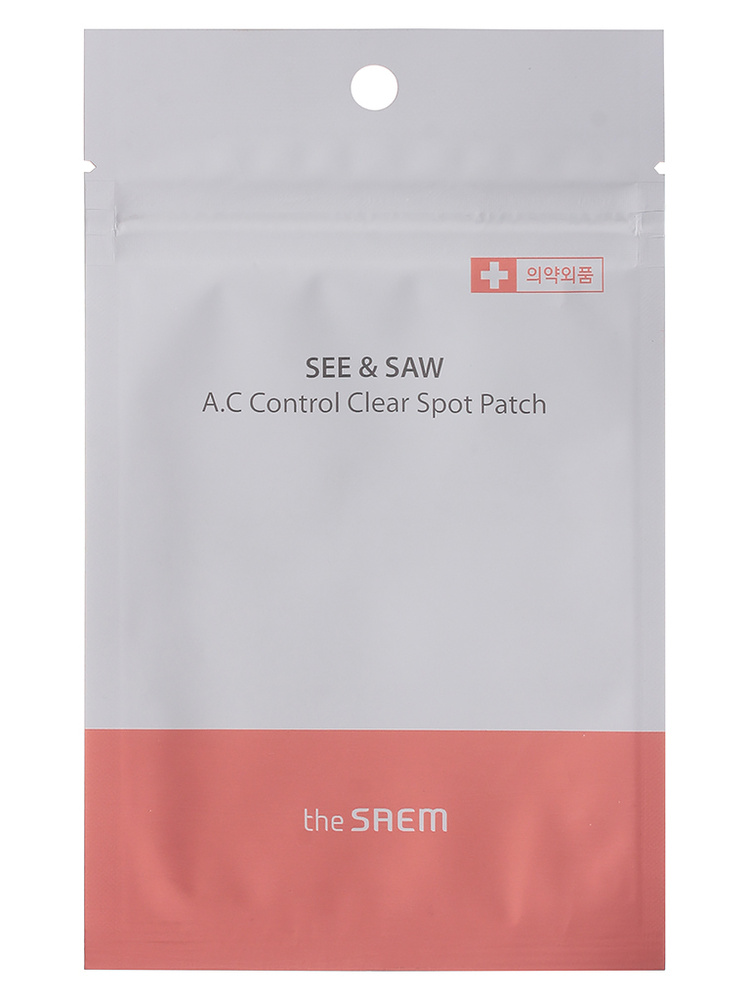 The Saem Маска-патч от акне See & Saw A.C Control Clear Spot Patch, 24шт #1