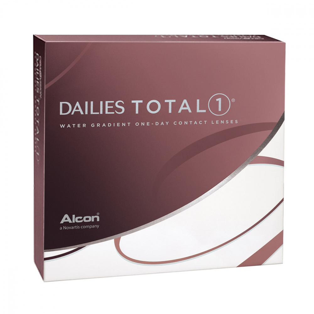 Alcon Контактные линзы Dailies Total 1, 90 шт., -2.00 / 8.5/ Однодневные #1