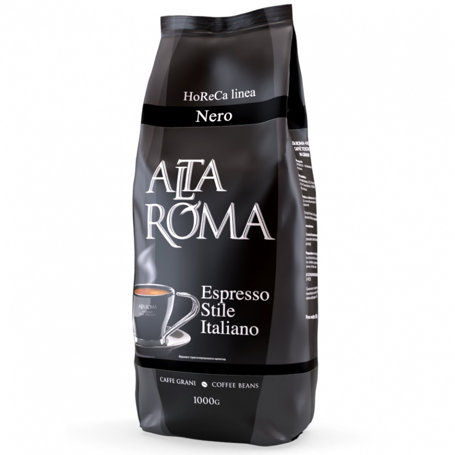 Кофе в зернах AltaRoma Blend №5 (ex-NERO), 80% Арабика, 1 кг #1