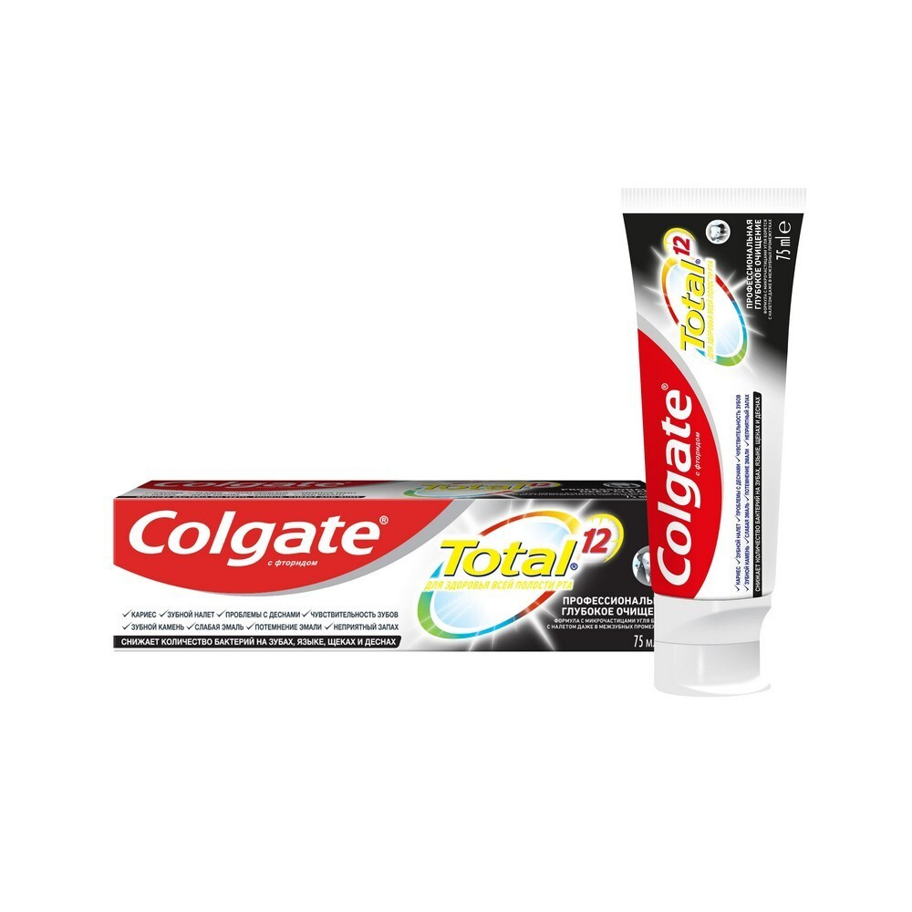 Colgate TOTAL Зубная паста Глубокое Очищение, 75мл #1