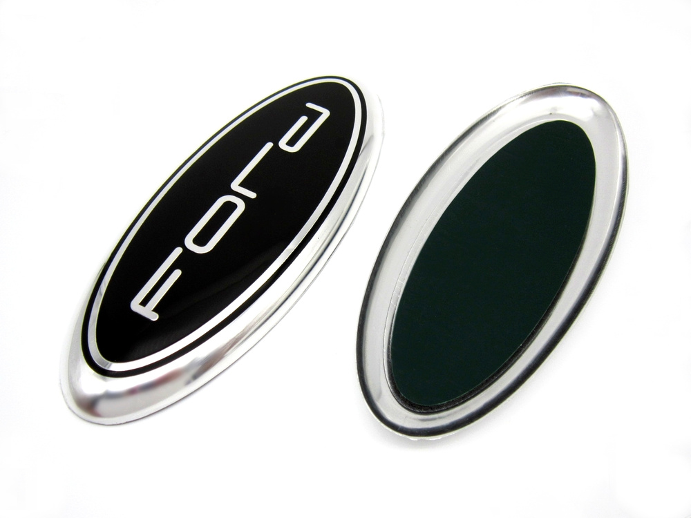 Тюнинг-эмблема Форд black style 145х58 мм #1
