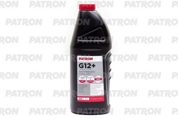 Антифриз PATRON красный G12+ LONG LIFE, (-40C), 1 кг #1