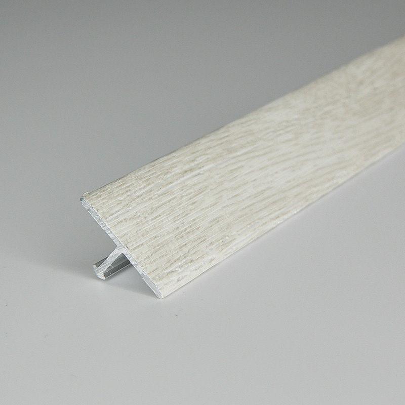 Порожек для напольного покрытия Т-образный 20 мм, длина 1,8 м, Русский профиль алюминиевый, ламинация #1