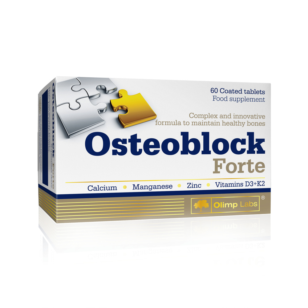 Витаминный комплекс для костей Osteoblock Forte - 60 Tablets #1