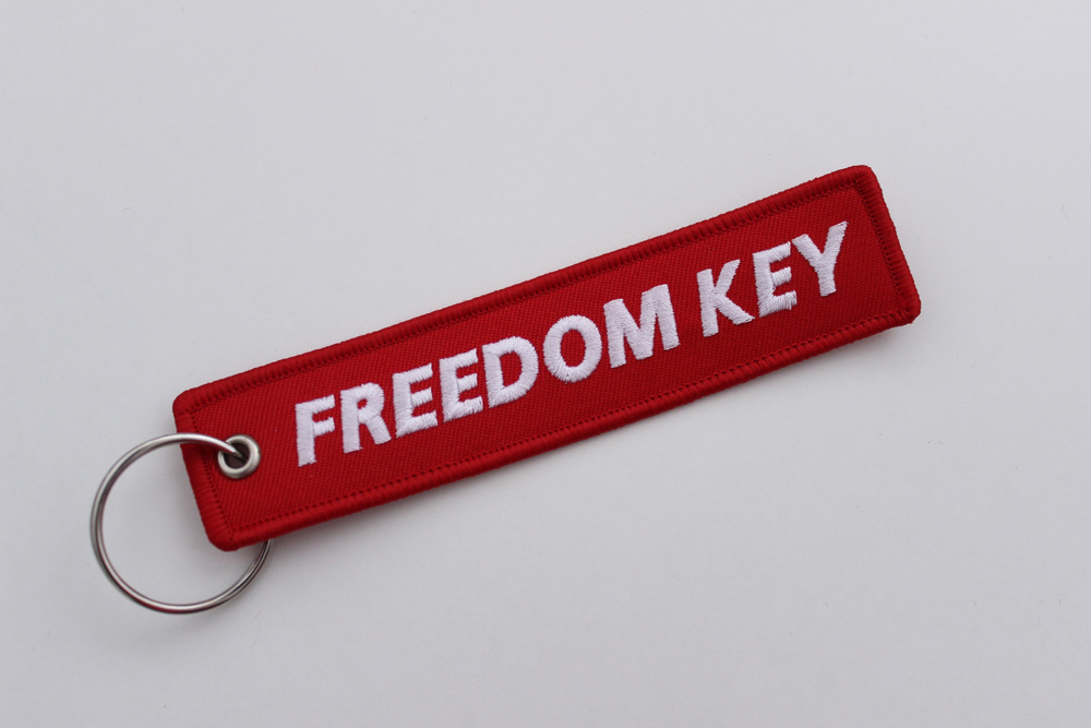 Ремувка / Freedom key / багажная бирка / Ключ к свободе / авиация / Авто / мото / брелок  #1