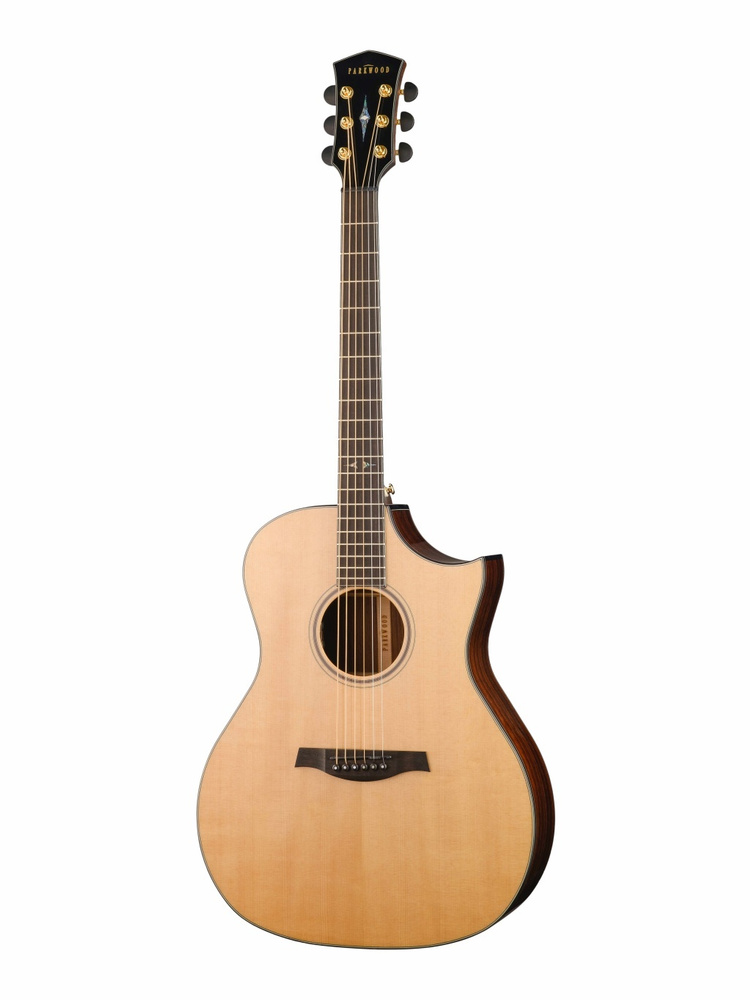 Электроакустическая гитара Parkwood GA48-NAT, цвет натуральный  #1
