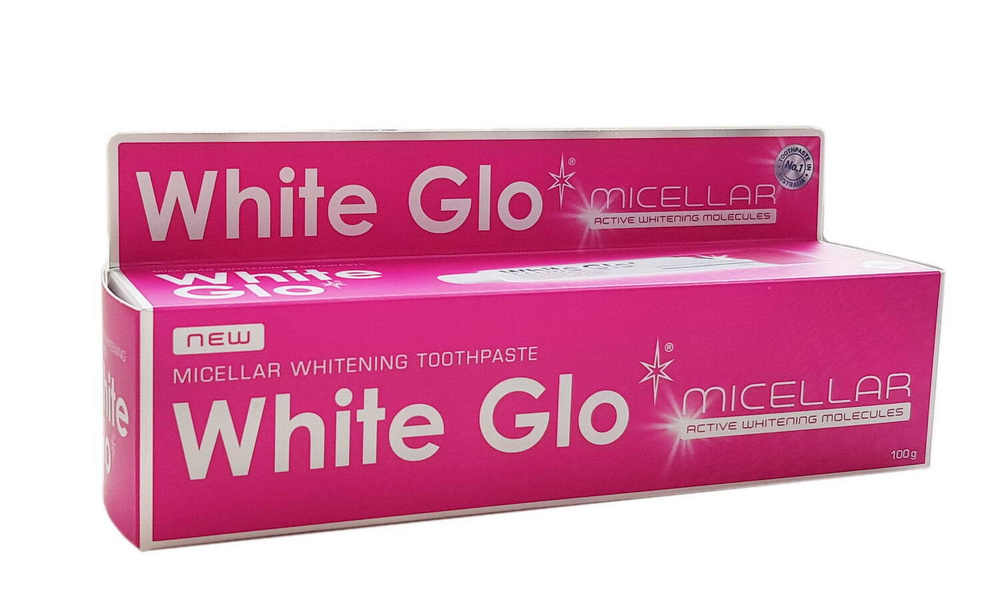 Зубная паста White Glo отбеливающая, мицеллярная 100мл. #1