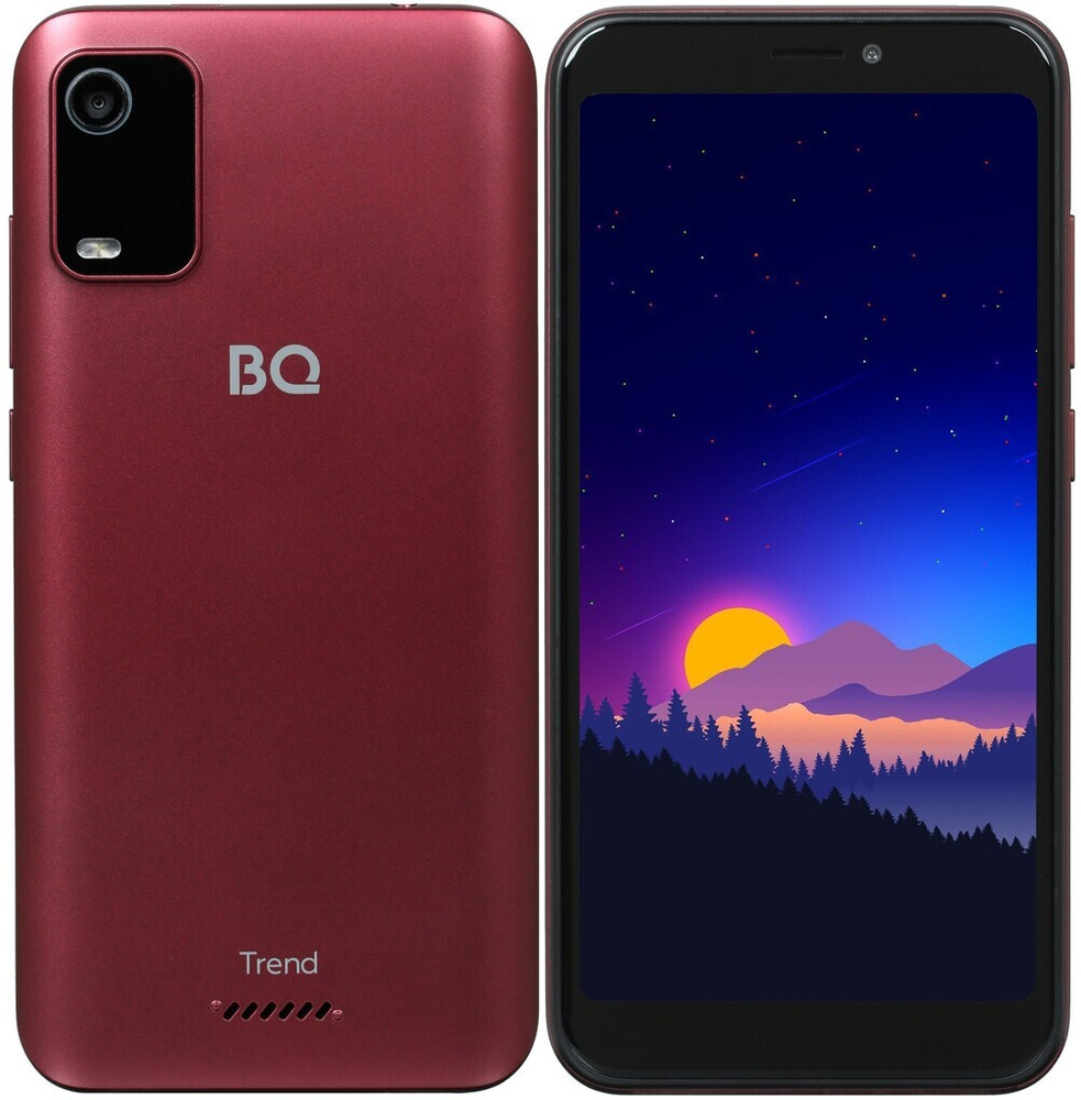 BQ Смартфон 5560L Trend (86190394) 1/8 ГБ, бордовый #1