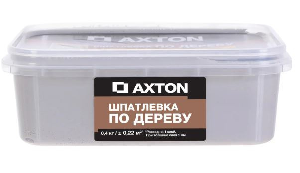 Шпатлёвка Axton для дерева 0.4 кг тач #1
