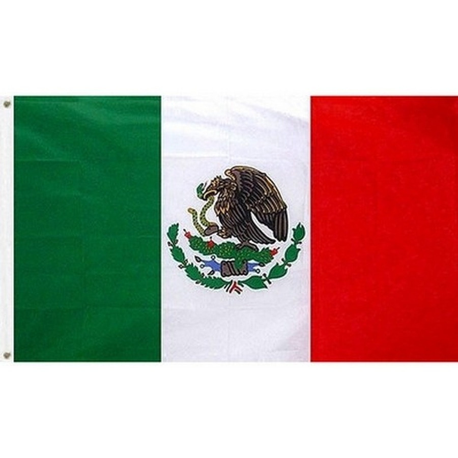 Флаг Мексиканский 150х90 см мексиканская вечеринка #1