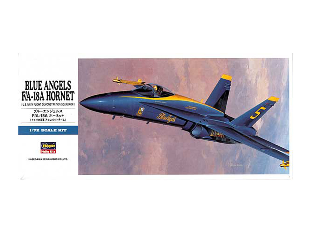 Hasegawa H-D10 Самолет Blue Angels F/A-18A (1:72) Модель для сборки #1