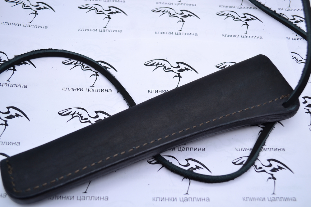 Якутский нож Чехол ножны для ножа 23см из натуральной кожи с подвесом на шнурке  #1