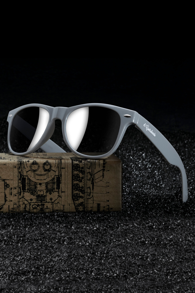 Frame Gray Black/ Очки солнцезащитные женские,мужские/ очки солнце защитные мужские/очки от солнца/ солнечные #1