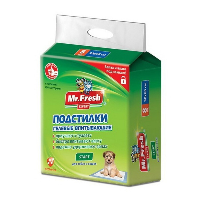 Мистер Фреш Expert start подстилки 90 х 60 (8шт), 1 шт. #1