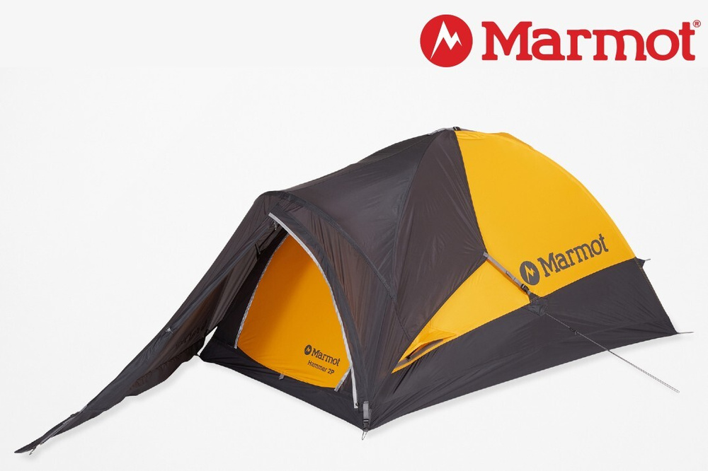 Палатка туристическая 2-местная Marmot Hammer 2P, цввет Solar/Steel #1
