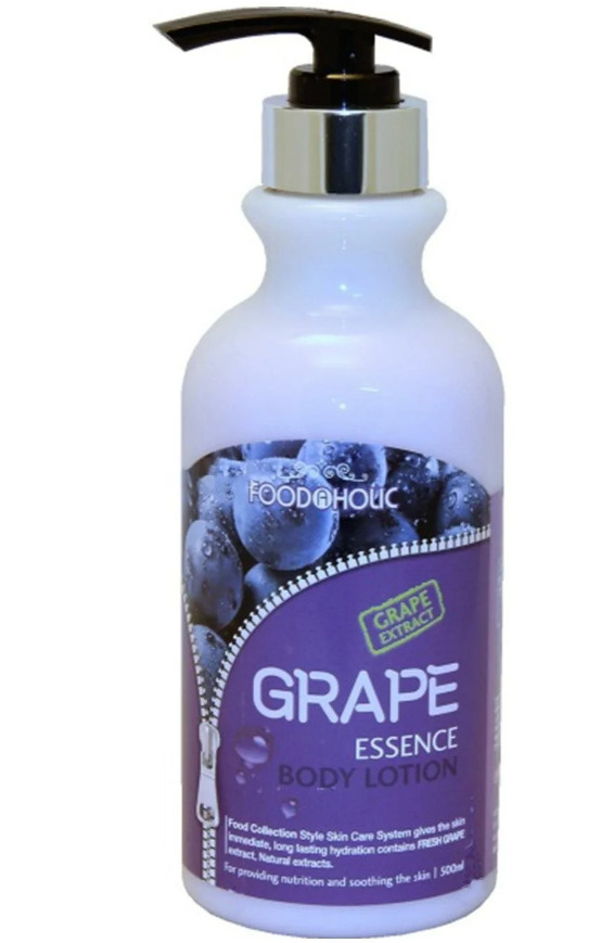 FoodaHolic, Лосьон для тела с экстрактом винограда Essential Body Lotion Grape, 500 мл  #1