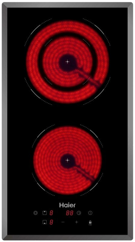 Haier Электрическая варочная панель HHY-C32DVB, черный #1