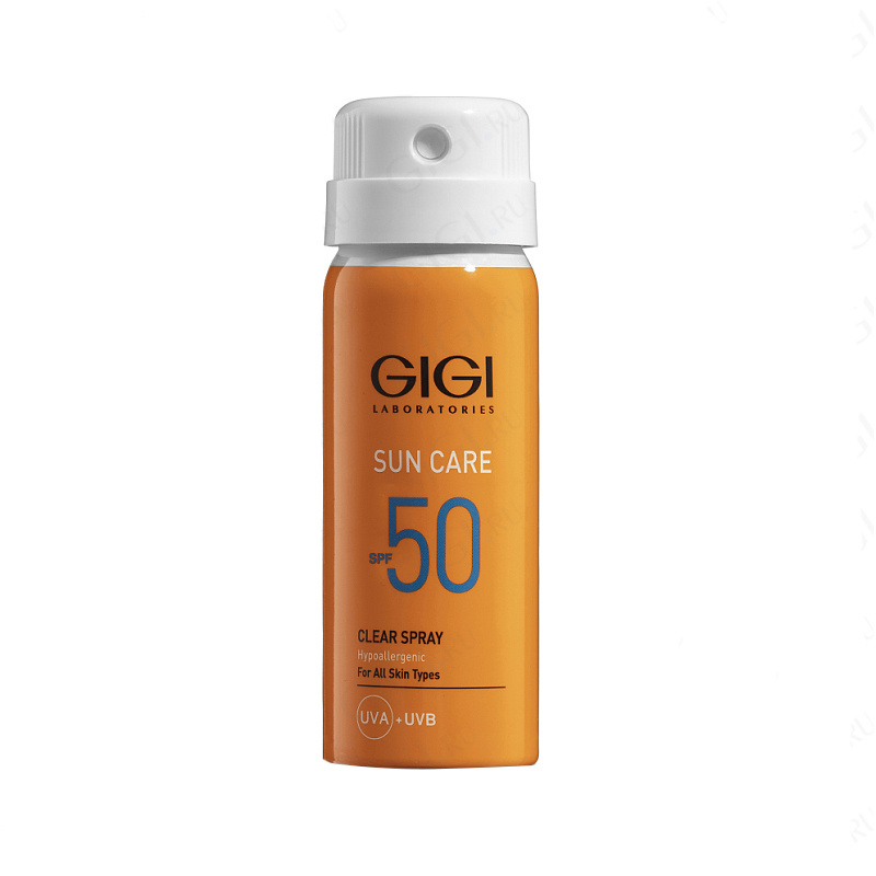GiGi Солнцезащитный спрей для лица Sun Care Clear Spray SPF50 40мл #1