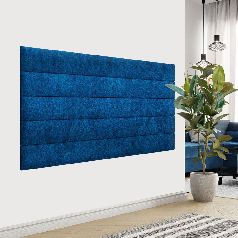 Стеновая панель Velour Blue 20х180 см 2 шт. #1