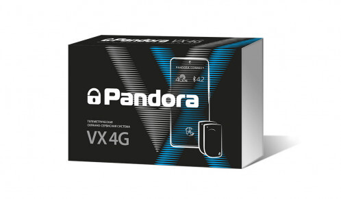 Автосигнализация Pandora VX-4G v2 (Автозапуск, 2 метки, 4G/LTE GSM, Bluetooth, сирена)  #1