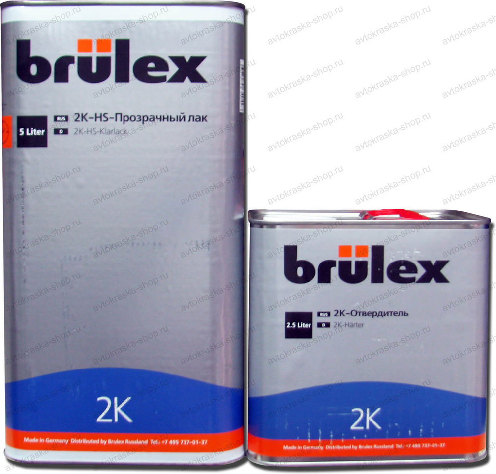 Лак Brulex 2К-HS 5000 мл 2500 мл #1