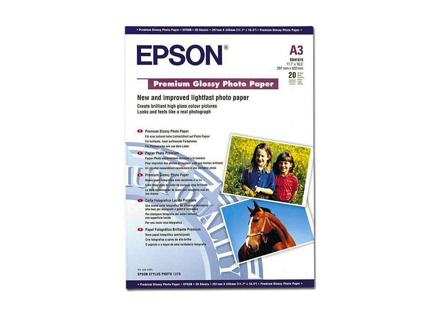 Epson Бумага для принтера A3 (29.7 × 42 см), 20 лист., шт #1