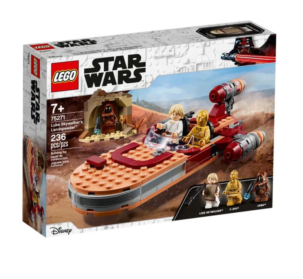 Лего Star Wars серия, LEGO Конструктор, лего 75271 Luke Skywalkers  Landspeeder, Игрушки Lego для мальчиков и девочек - купить с доставкой по  выгодным ценам в интернет-магазине OZON (1339457496)