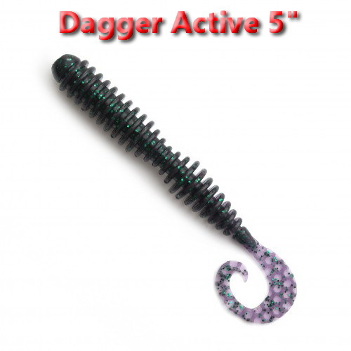 Мягкая приманка Fanatik Dagger Active 5(5шт.) цв.007 #1