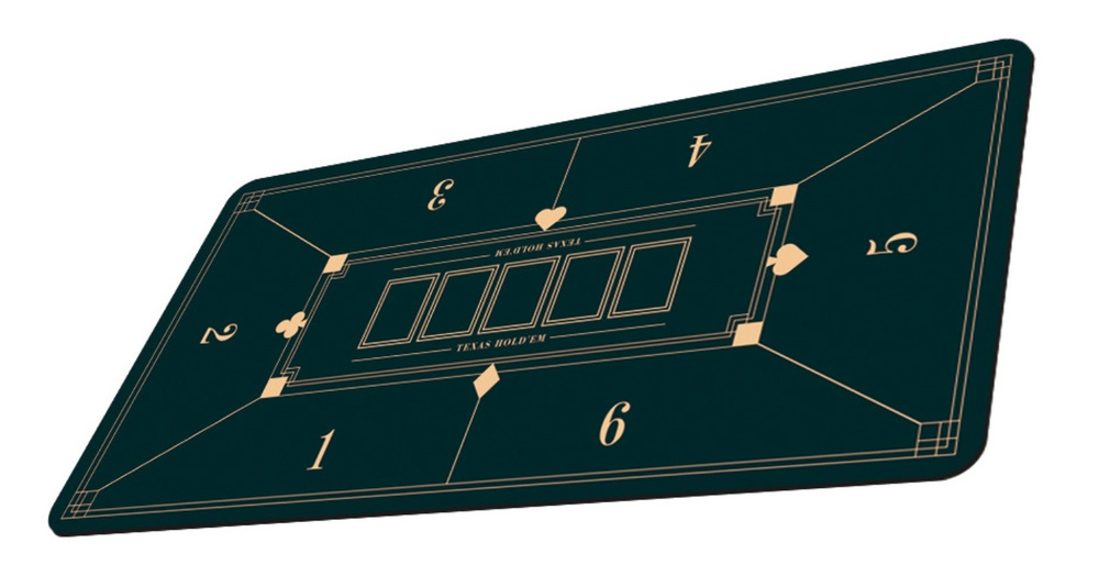 Полотно (ковёр) для покера (120*60*0,2) 2к. #1