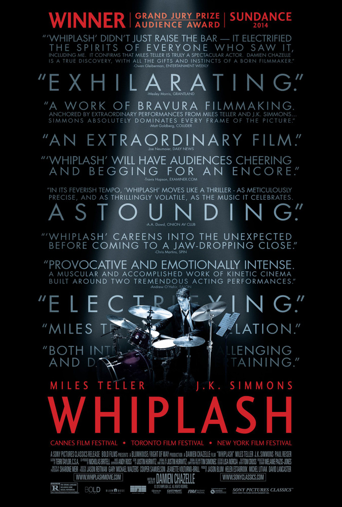 плакат, постер Одержимость (Whiplash, 2014г) на бумаге, размер 21х30см  #1