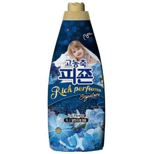 PIGEON Кондиционер для белья Rich Perfume Signature Hi-Enriched Fabric Softener Ice Flower, 1000 мл  #1