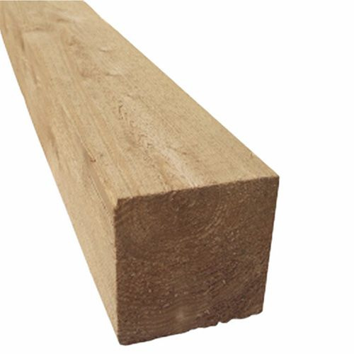 Брусок деревянный естественной влажности 100х100х1500 1 шт #1