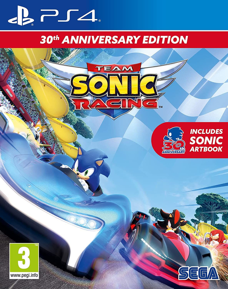 Игра Team Sonic Racing. 30th Anniversary Edition (PlayStation 4, Русские субтитры)  #1