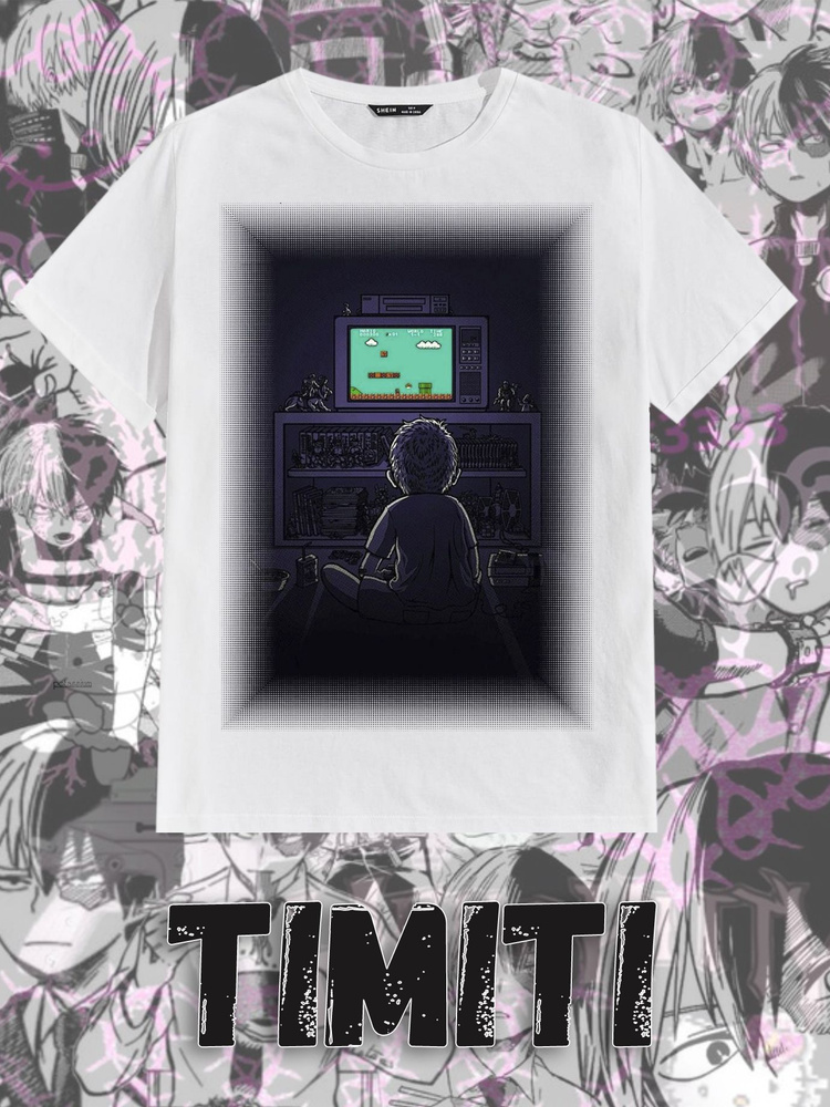 Футболка TIMITI ANIME. Лучшее для поклонников японской анимации  #1