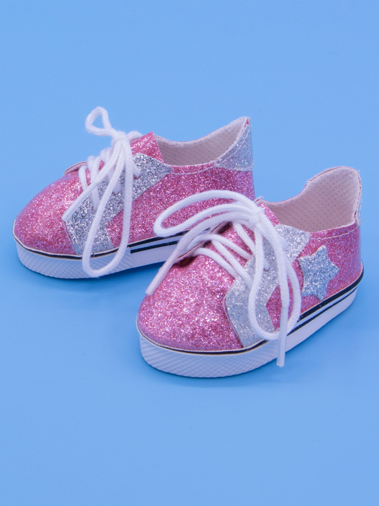Одежда для кукол Модница Комплект для пупса 43 см обувь розовый-серебро  #1