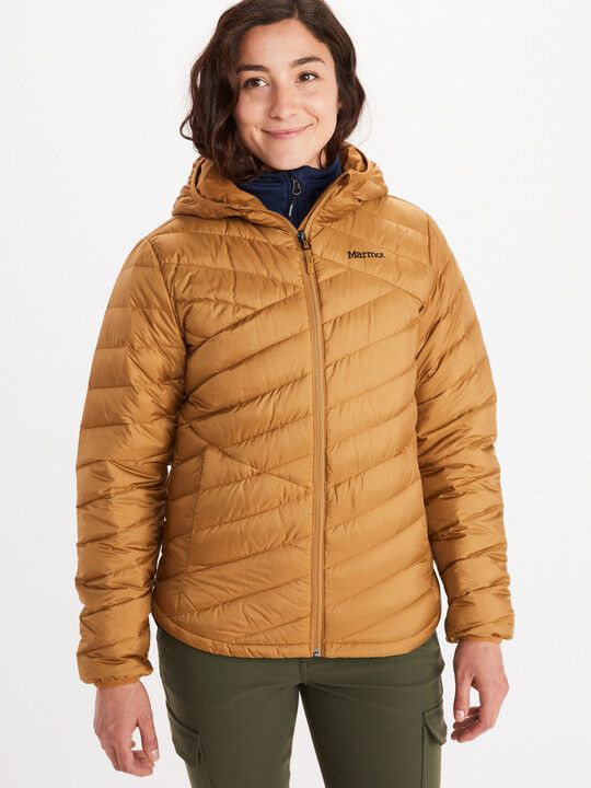 Пуховик Marmot Куртка женская Wm's Highlander Hoody, Scotch, XS #1