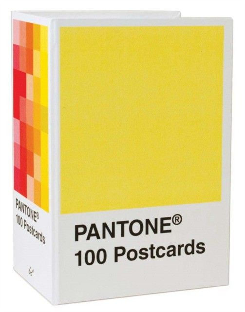 Pantone postcard box: 100 postcards #1